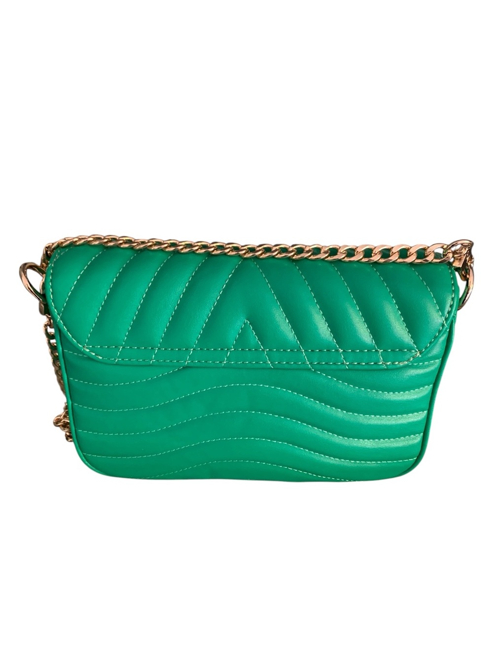 🆕 🟢✨New Wave Multi Pochette Set – Emerald Green Leather Crossbody Bag ✨🟢 - Picture 13 of 14